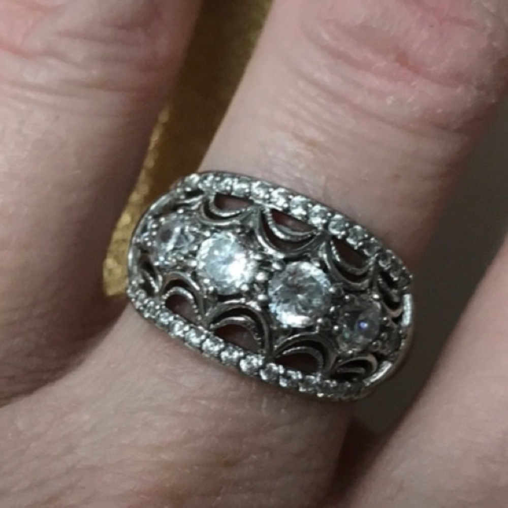SZ 6 Tacori IV Spider Web Ring